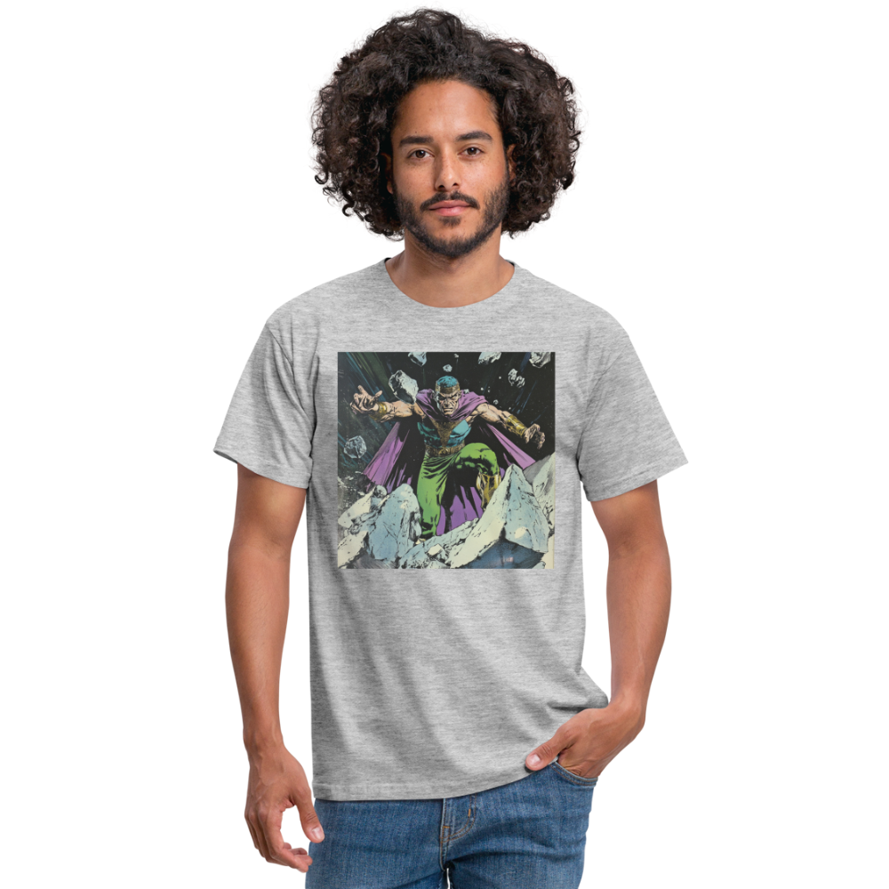 Granitus, T-shirt herr - gråmelerad