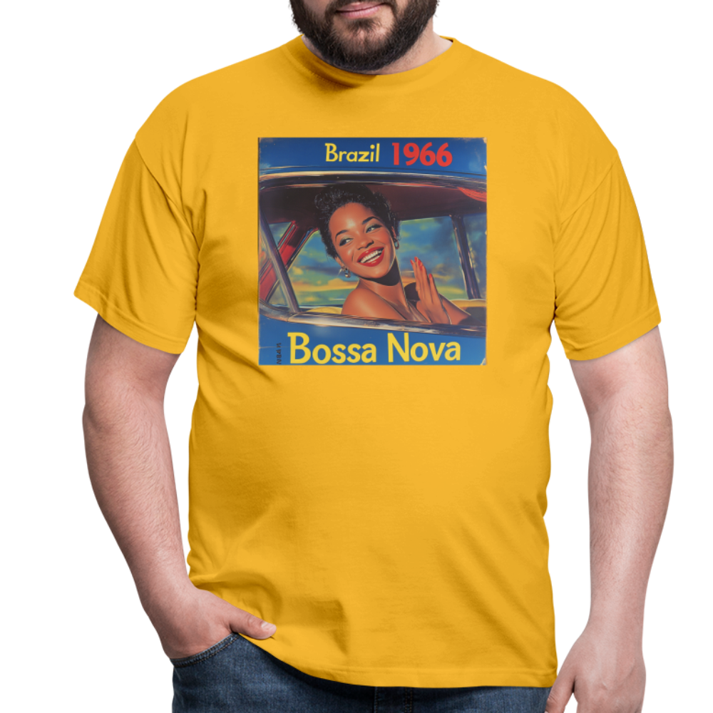 Isabela Costa, brazil 1966, T-shirt herr - gul