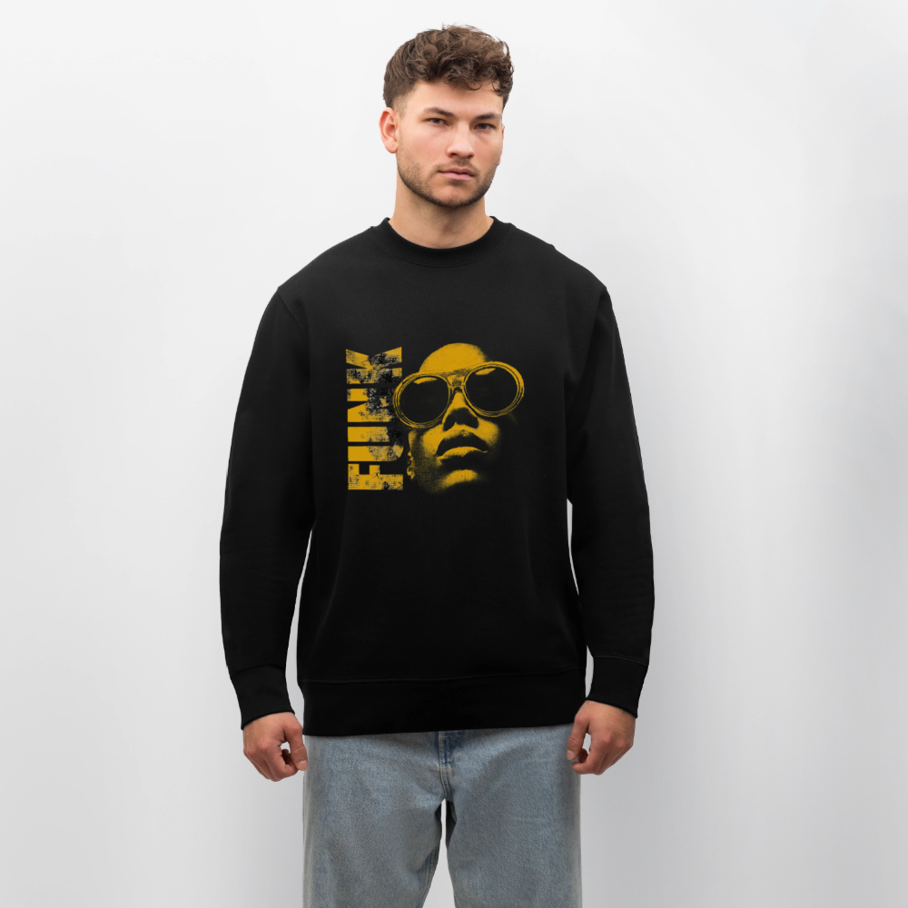 Funk Eternal, Ekologisk sweatshirt CHANGER unisex från Stanley/Stella - svart