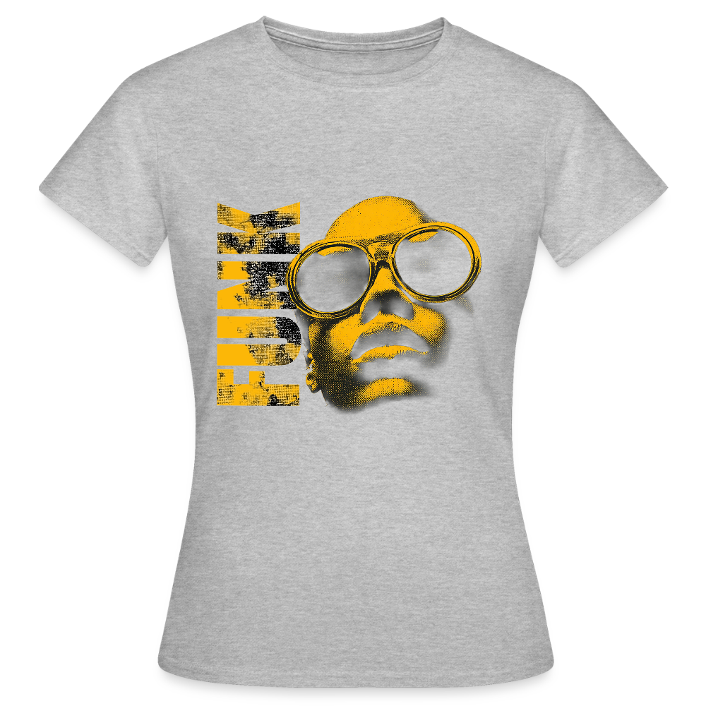 Funk Eternal, T-shirt dam - gråmelerad