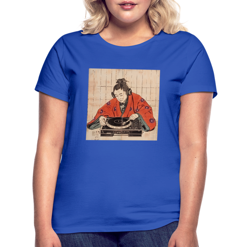 Echo från Edo, T-shirt dam - royalblå