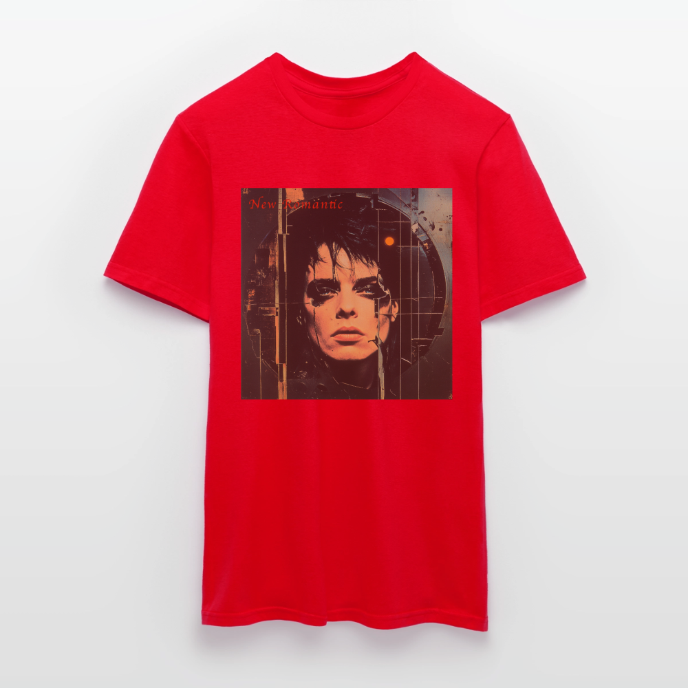 New Romance, T-shirt herr - röd