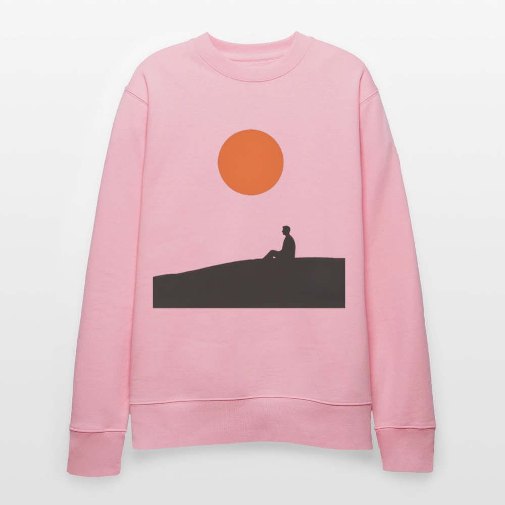 Under the sun, Ekologisk sweatshirt CHANGER unisex från Stanley/Stella - ljusrosa