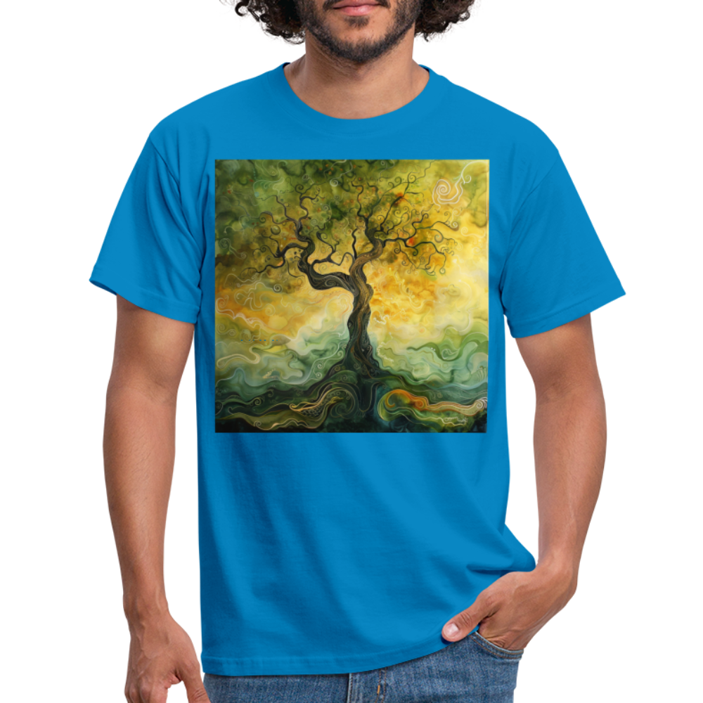 Trädets visdom, T-shirt herr - kungsblå