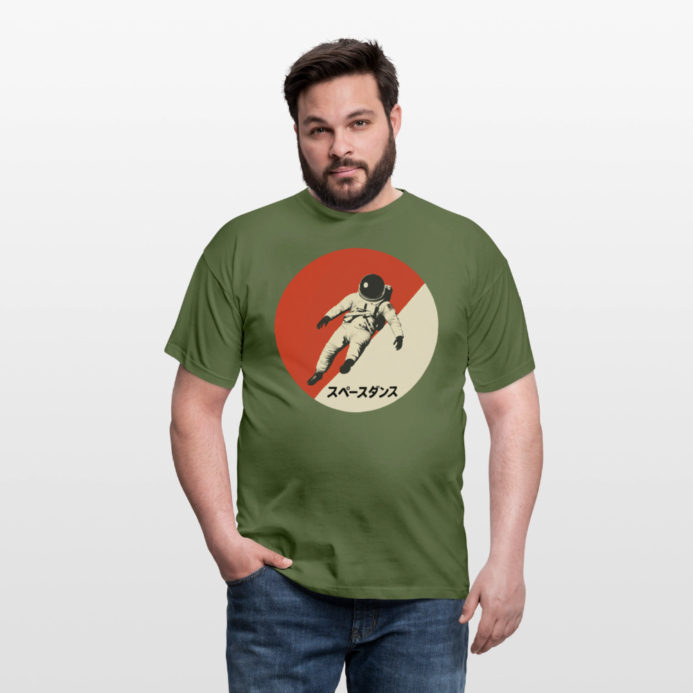 Space Dance, T-shirt unisex - Militärgrön