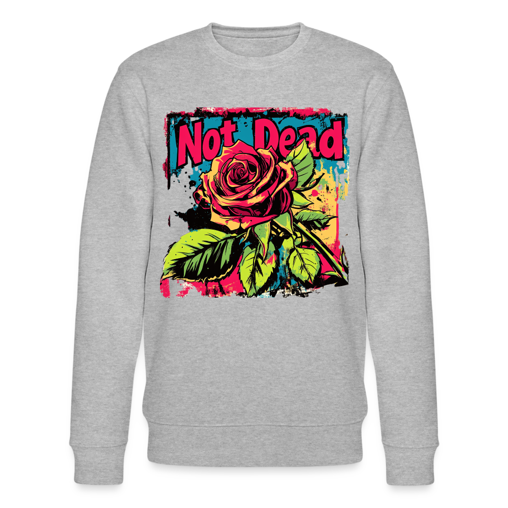 Den Eviga Rosen, Ekologisk sweatshirt CHANGER unisex från Stanley/Stella - gråmelerad