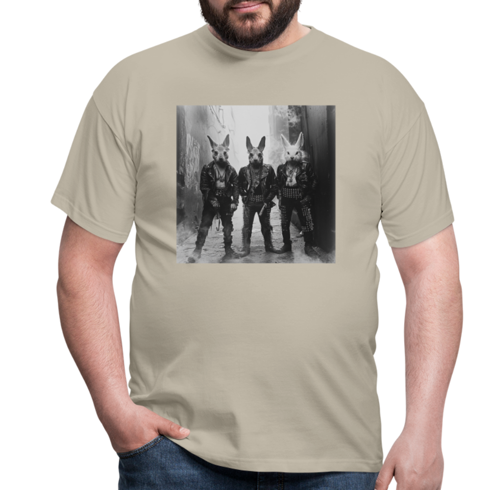 The Hare Raisers, T-shirt herr - sandbeige