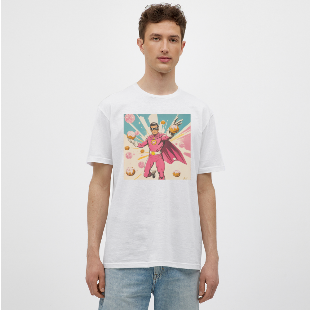 Frosting-Fury, T-shirt herr - vit