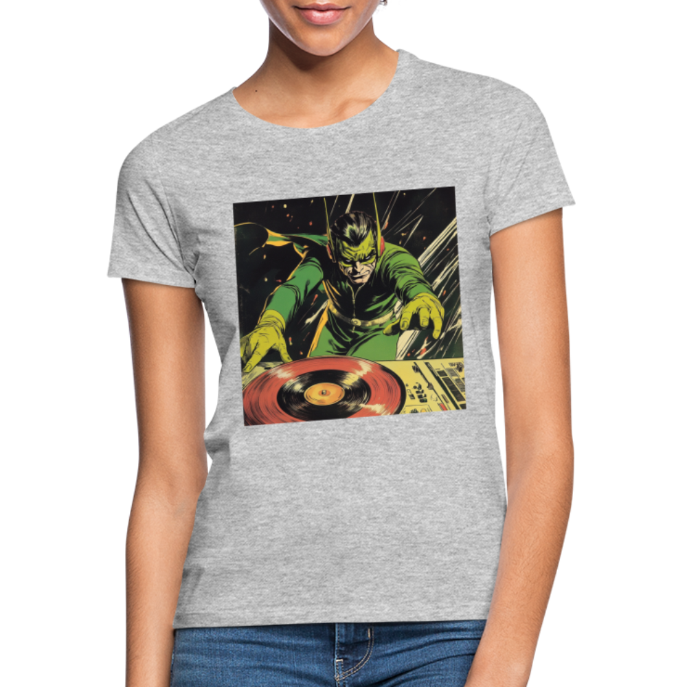 Vibe Venom, T-shirt dam - gråmelerad