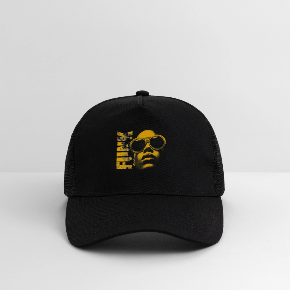 Funk Eternal, Trucker Cap - svart/svart