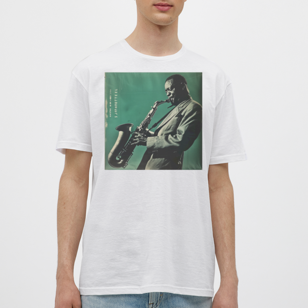 Nattens Toner i New York, T-shirt herr - vit