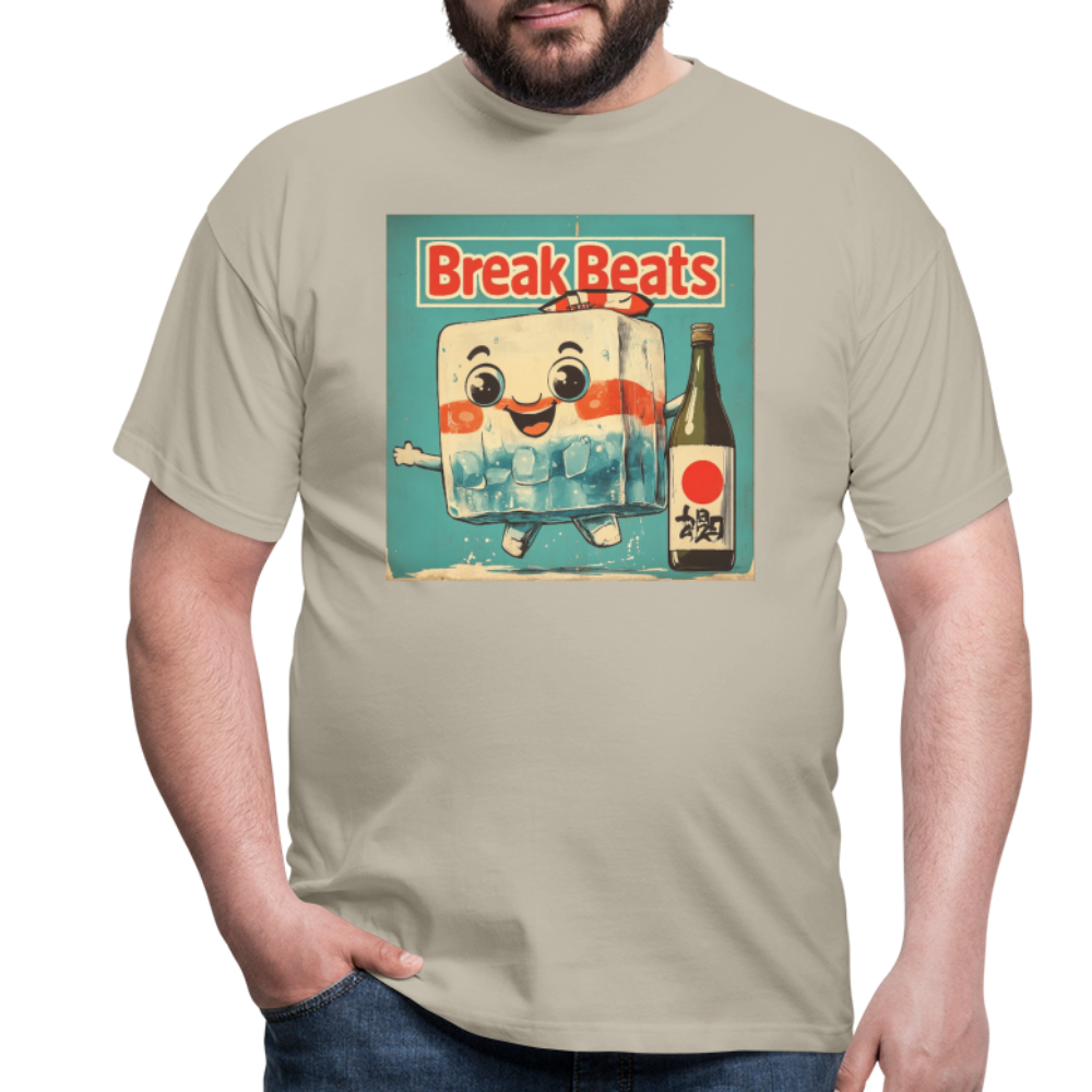 Nippon Break Beats, T-shirt herr - sandbeige