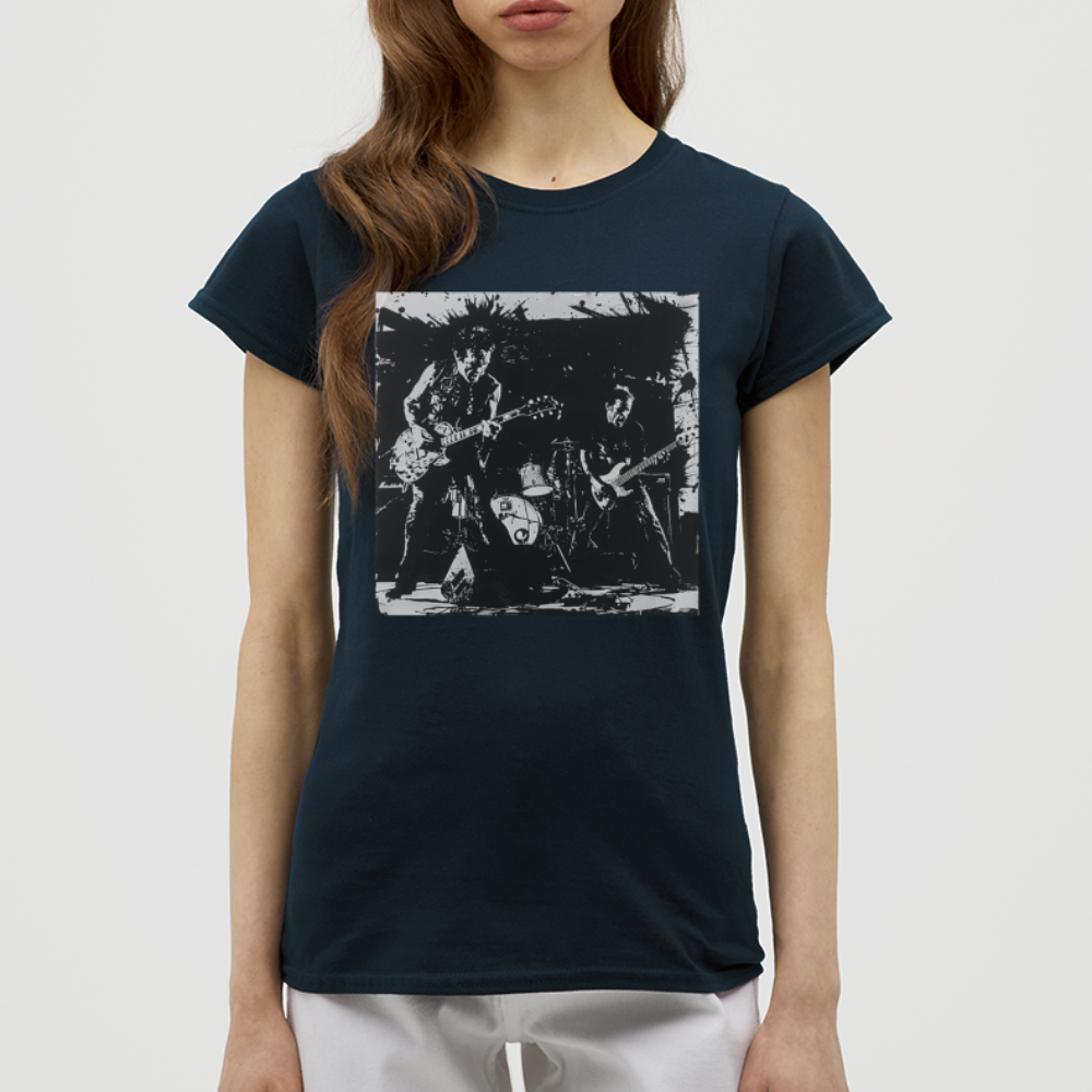 Köttfärsraseri, T-shirt dam - marinblå