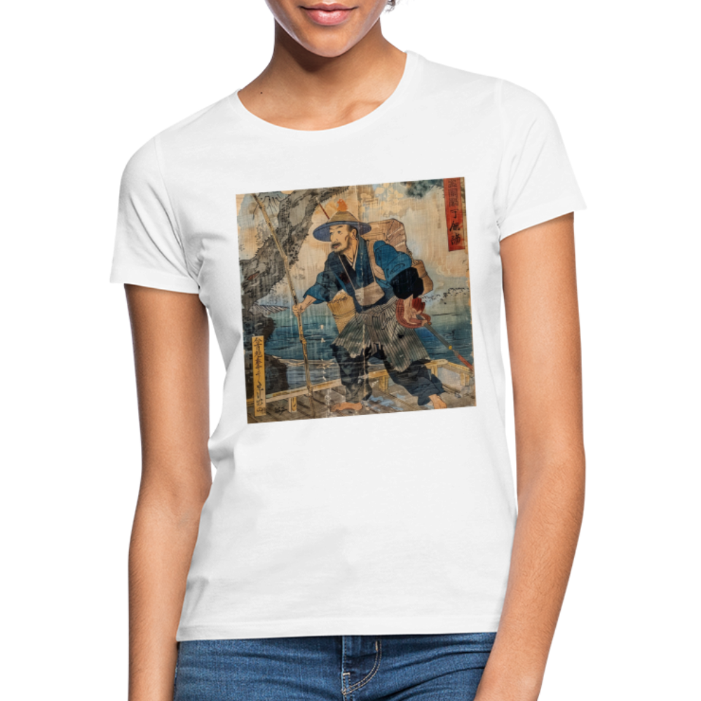 Fiskaren som bytte karriär, T-shirt dam - vit