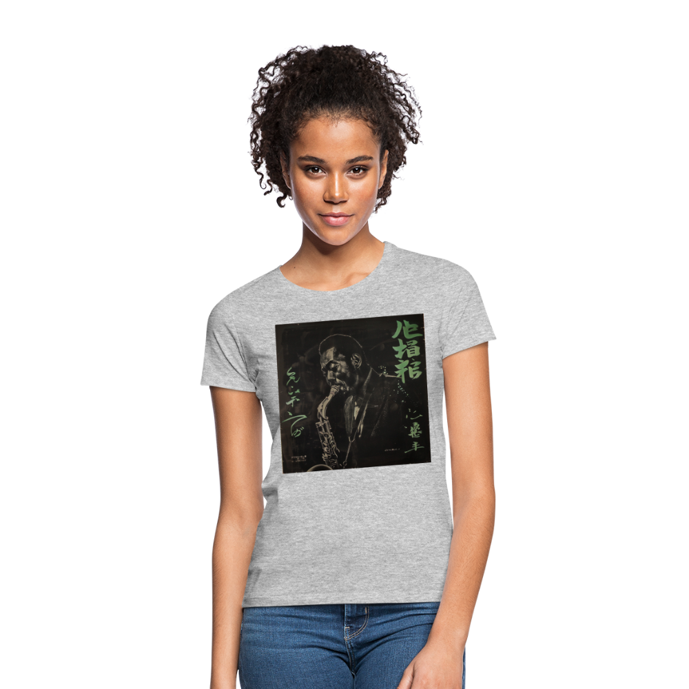 Nasi Goreng Prabowo 1972, T-shirt dam - gråmelerad