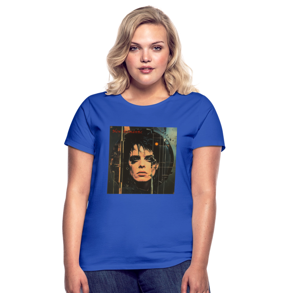 New Romance, T-shirt dam - royalblå