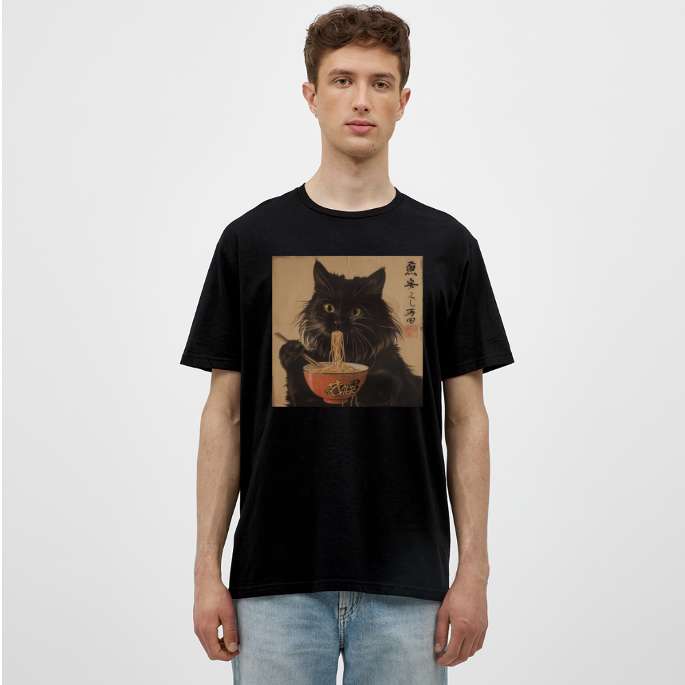 Kejsarens Katt och Ramens Hemlighet, T-shirt herr - svart