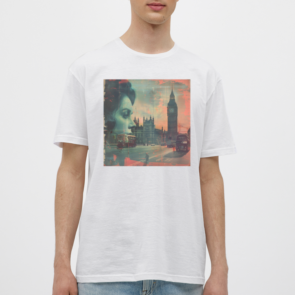 The Beat of London, T-shirt herr - vit