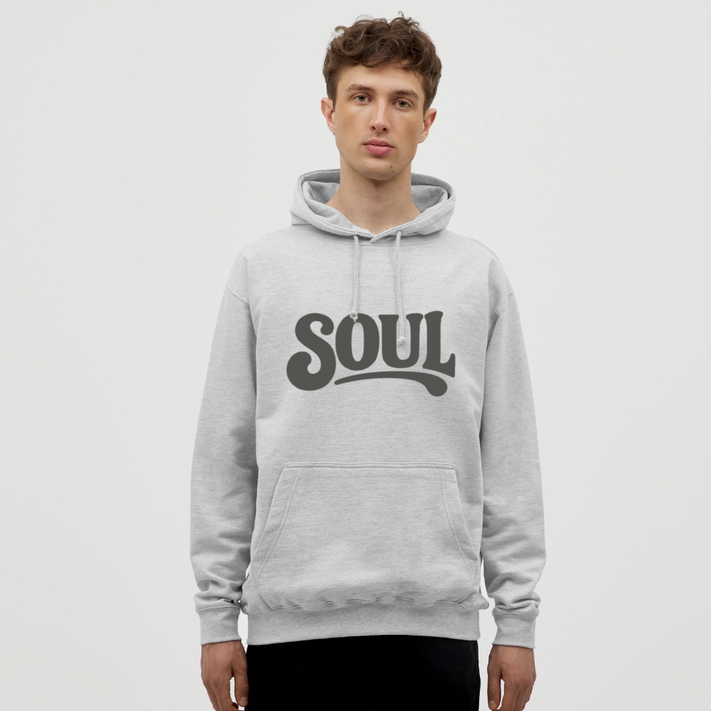 All About Soul, Luvtröja unisex - ljusgråmelerad