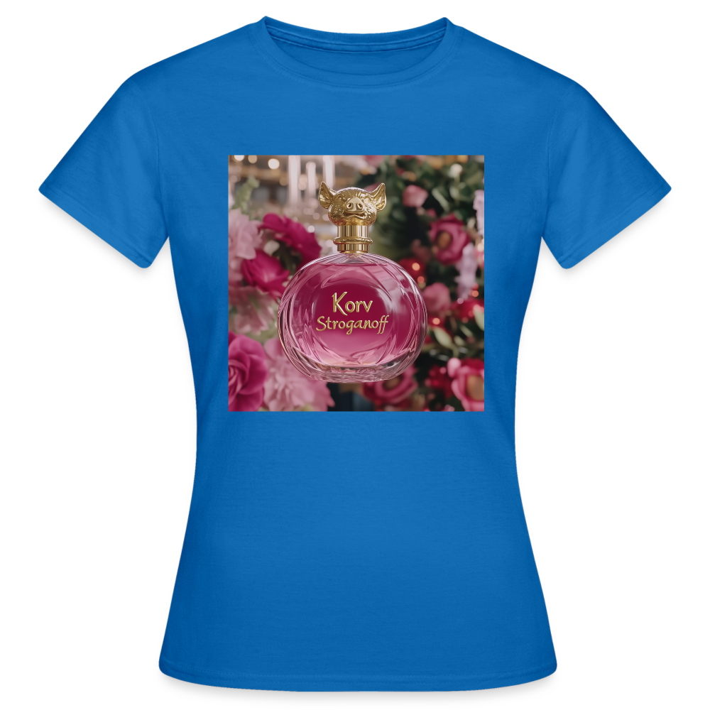Eau de Toilette, T-shirt dam - royalblå