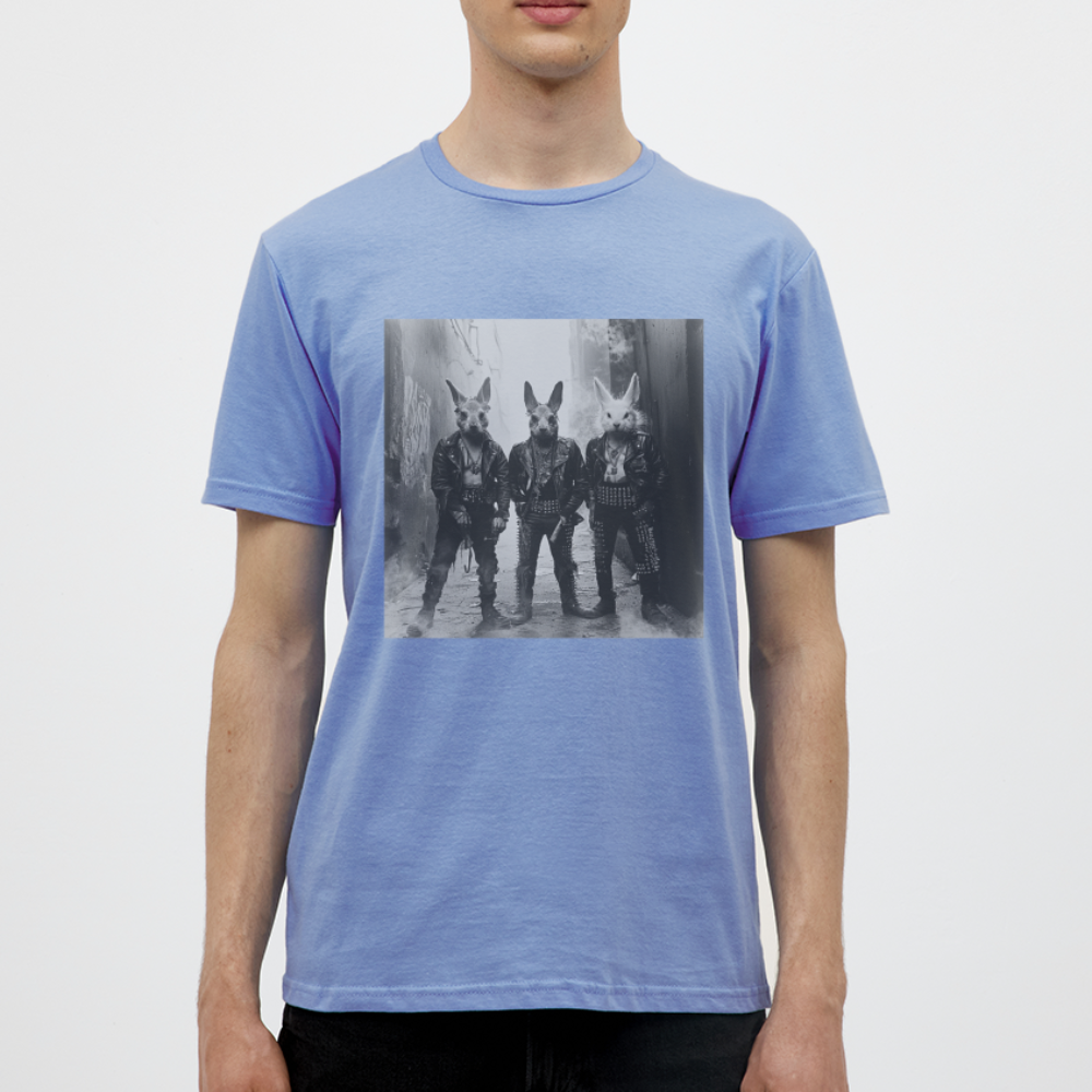 The Hare Raisers, T-shirt herr - carolina blue
