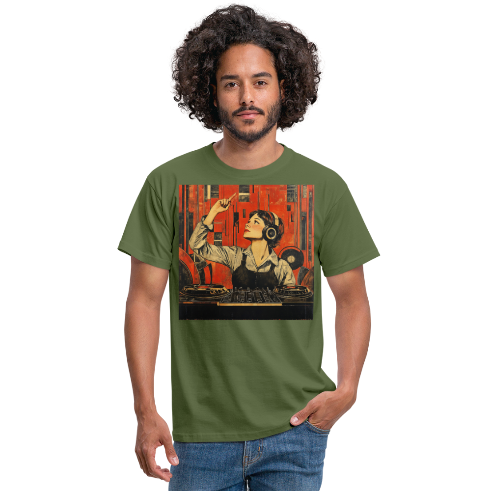 Revolutionens Rytm, T-shirt herr - Militärgrön