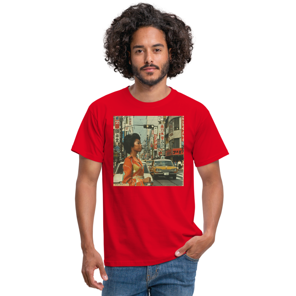 Yumi Sakamoto, T-shirt herr - röd