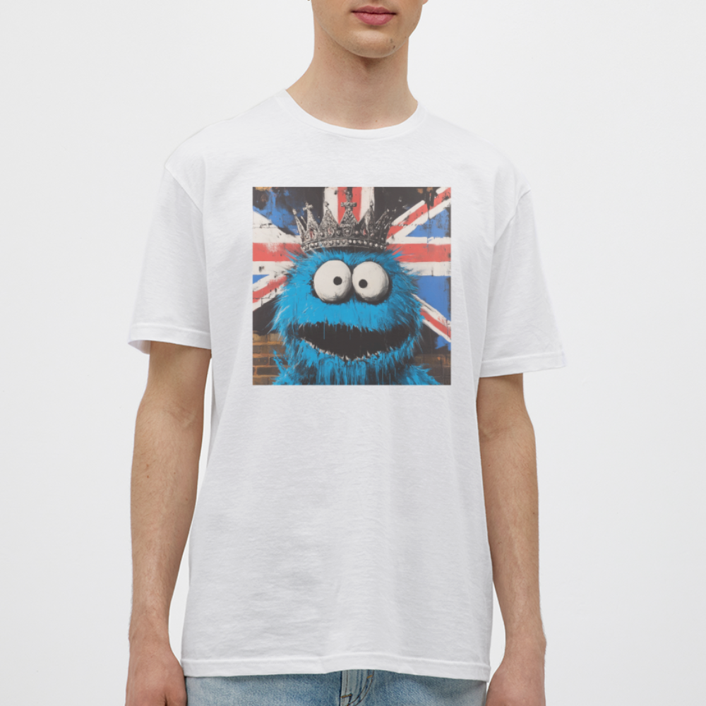 Monsters & Monarchs, T-shirt herr - vit