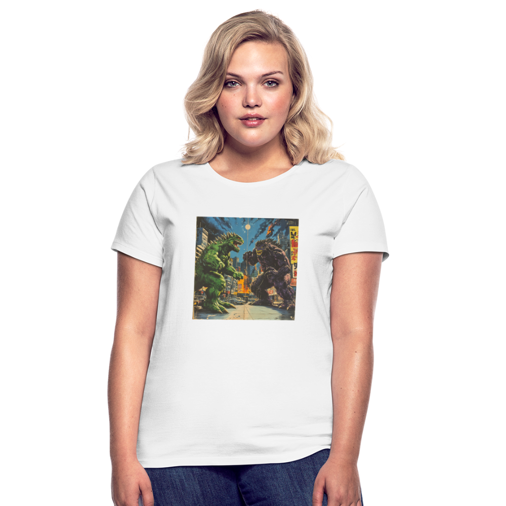 Kampen vid Solnedgången, T-shirt dam - vit