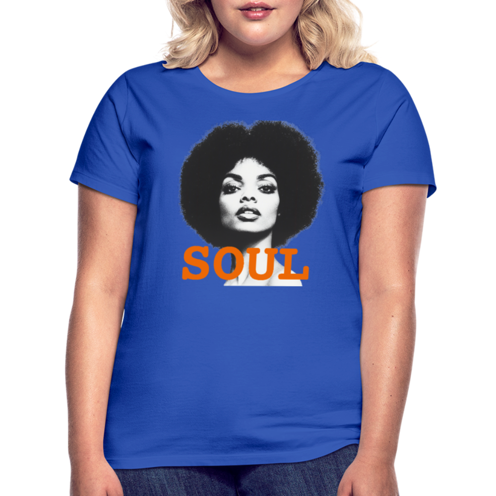 Soul PWR, T-shirt dam - royalblå