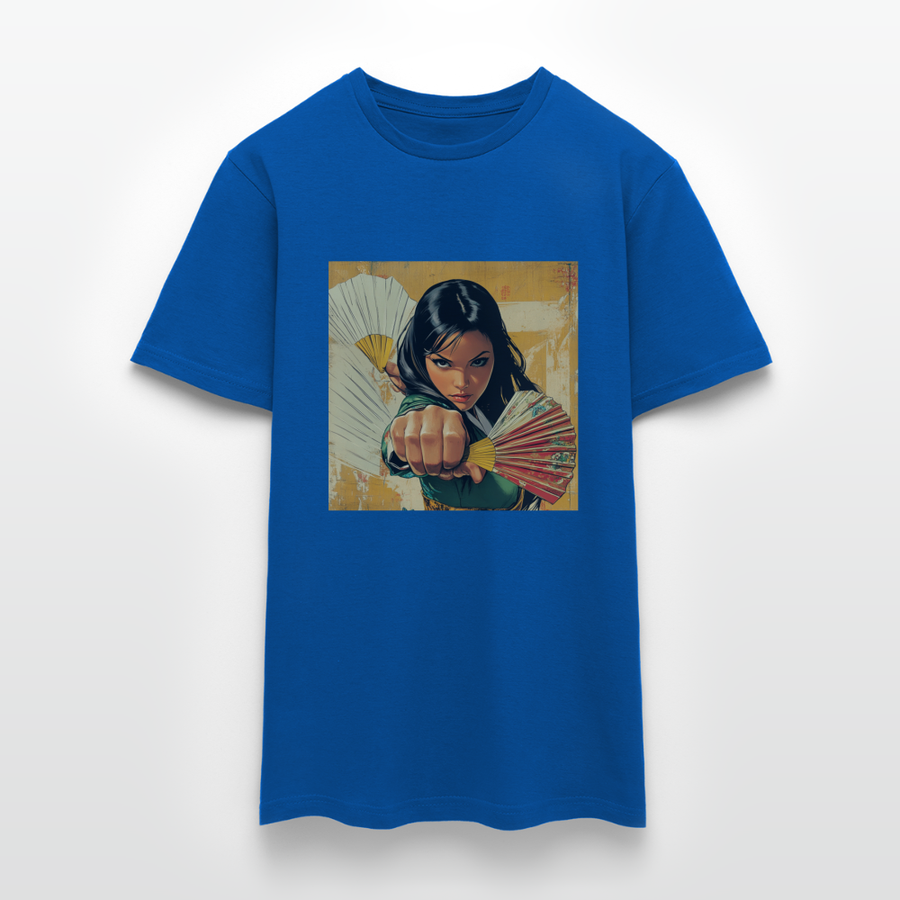 Blå Lotus, T-shirt herr - kungsblå