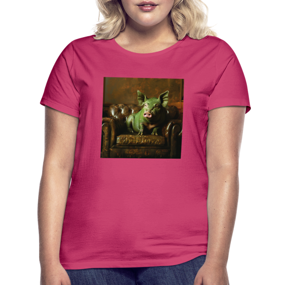 Grön Elegans, T-shirt dam - azalea