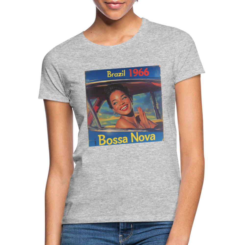 Isabela Costa, brazil 1966, T-shirt dam - gråmelerad