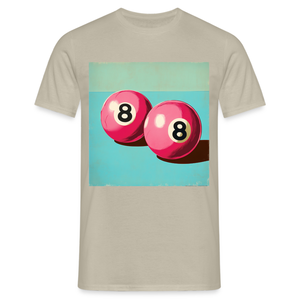 Rosa Rivaler, T-shirt herr - sandbeige