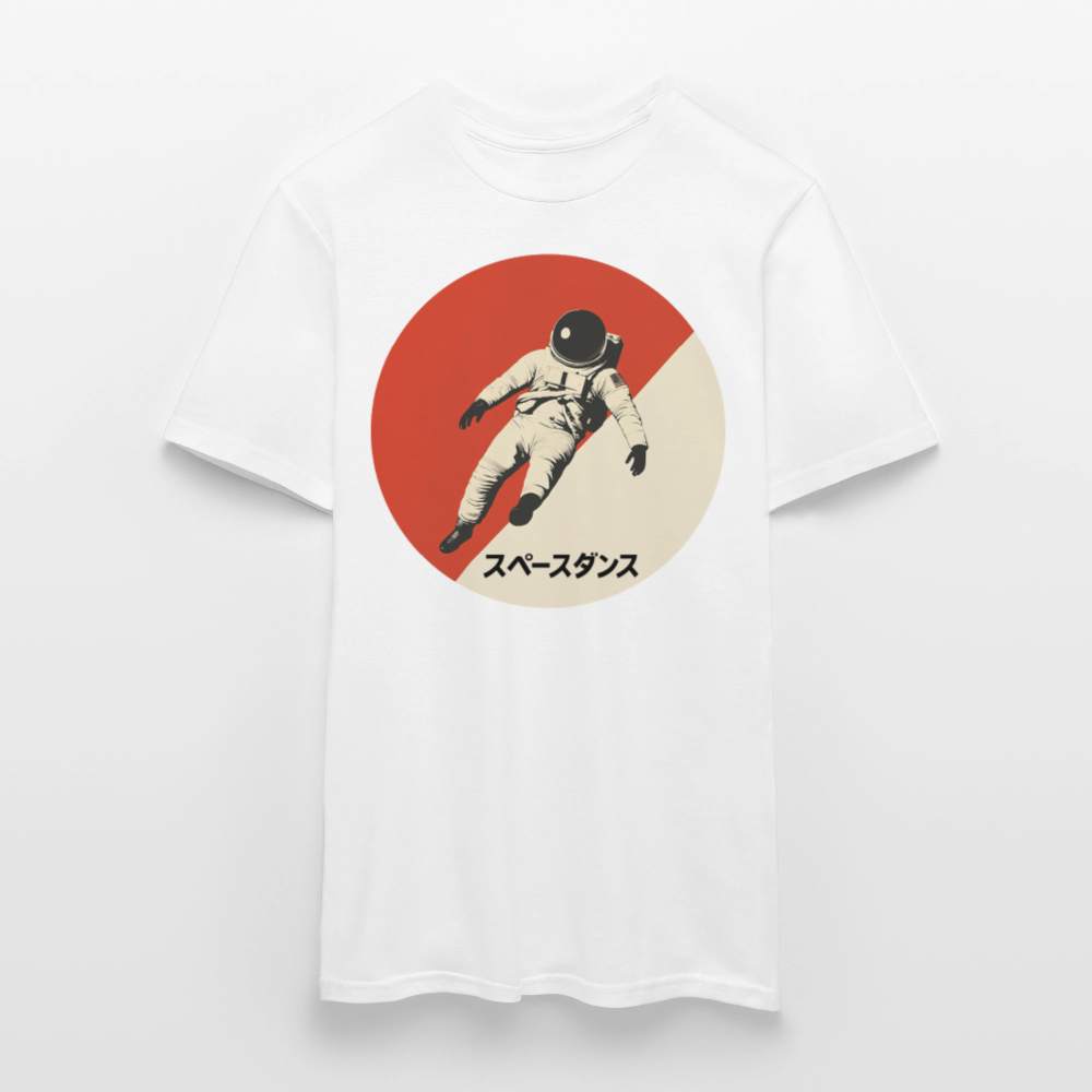 Space Dance, T-shirt unisex - vit