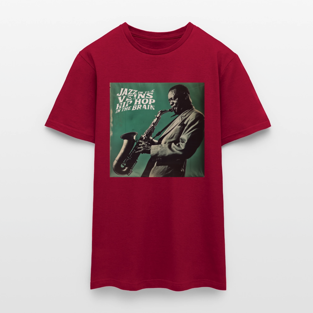 Groove in the Mind, T-shirt unisex - tegelröd