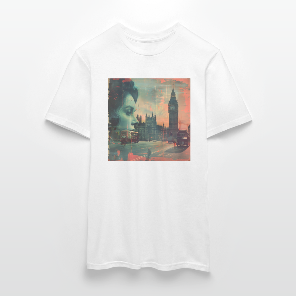 The Beat of London, T-shirt herr - vit