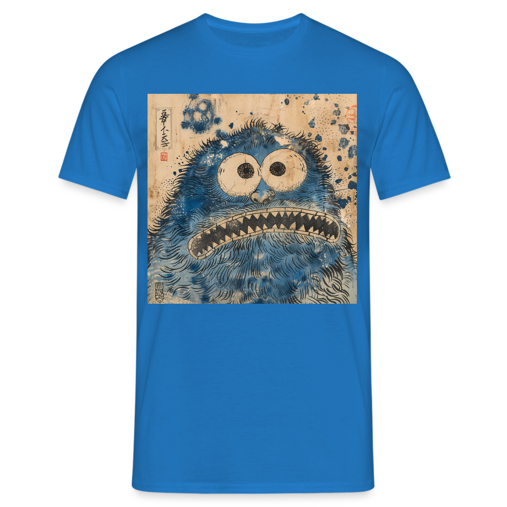 Uramiko ramlar i floden, T-shirt herr - kungsblå
