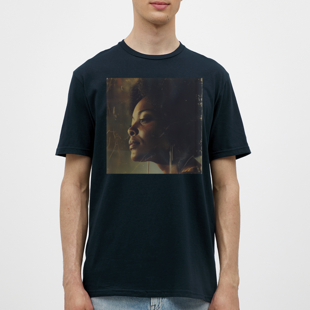 Echoes of Blue, T-shirt herr - marinblå