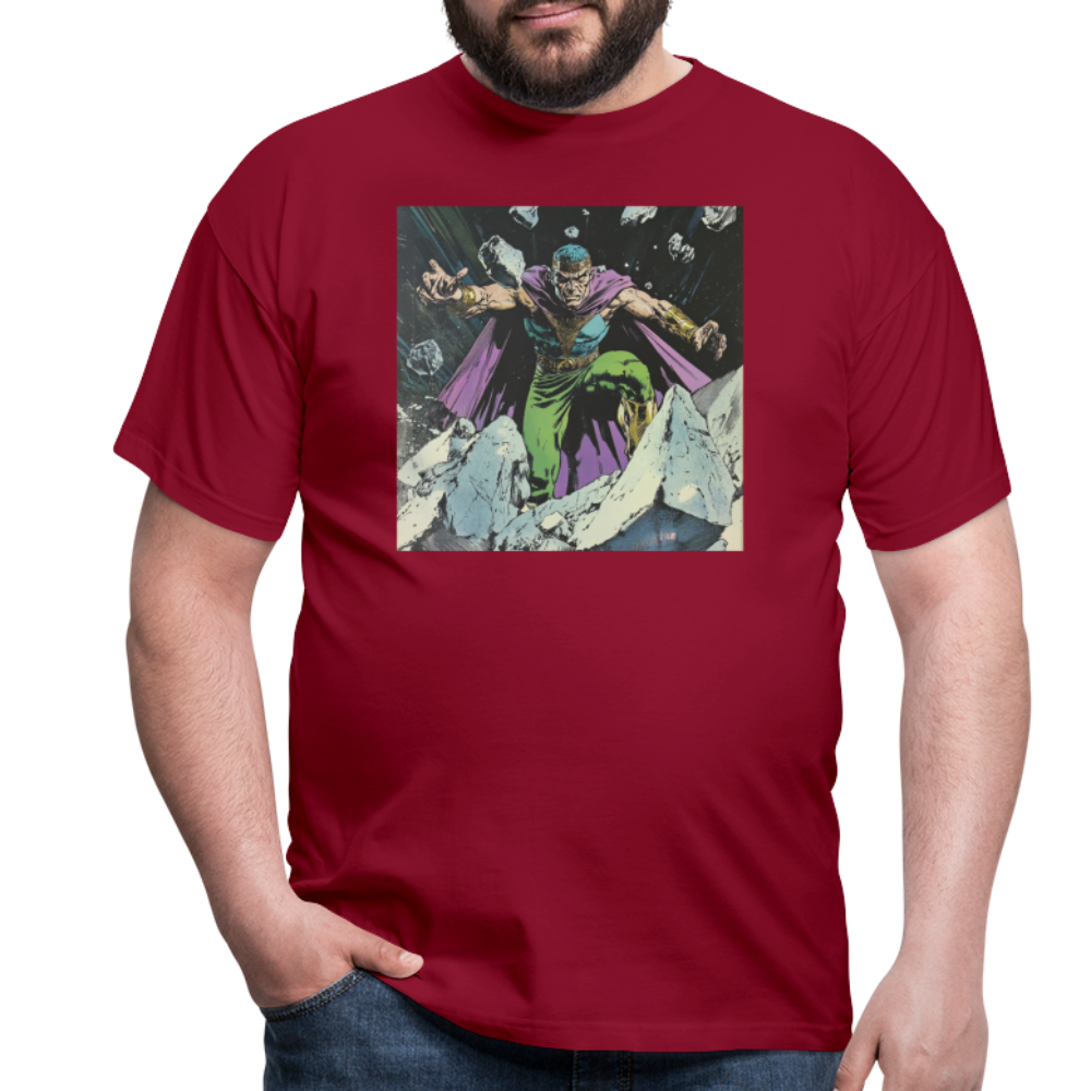 Granitus, T-shirt herr - tegelröd