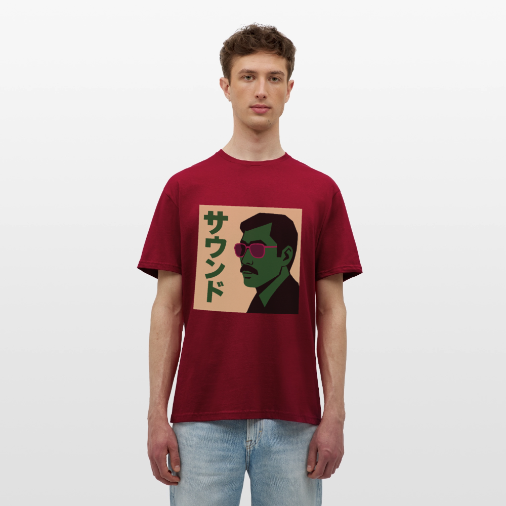 Nippon Sound, T-shirt unisex - tegelröd