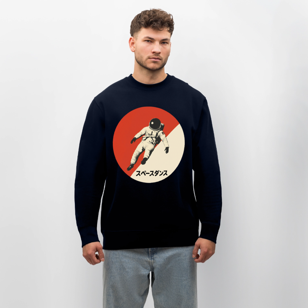 Space Dance, Ekologisk sweatshirt CHANGER unisex från Stanley/Stella - marinblått