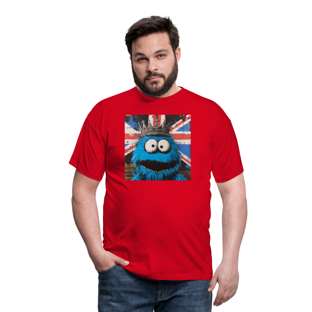 Monsters & Monarchs, T-shirt herr - röd