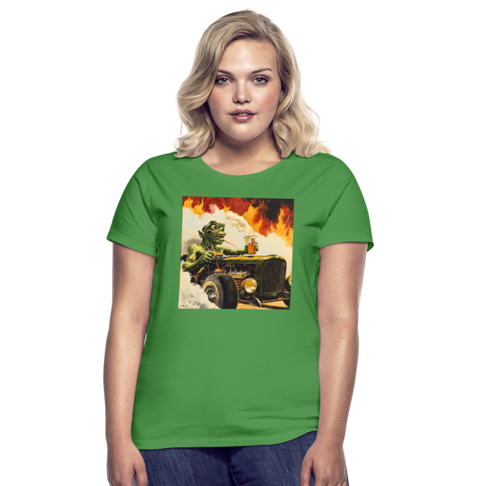 Ragg-Rex, T-shirt dam - kellygrön