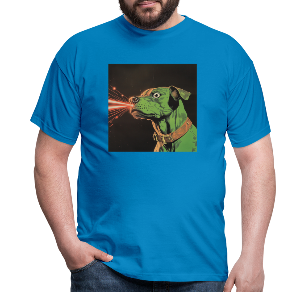 Strålhunden, T-shirt herr - kungsblå