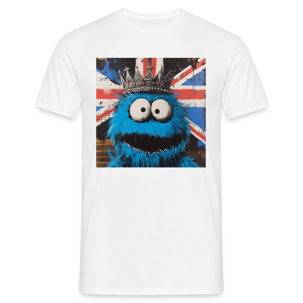 Monsters & Monarchs, T-shirt herr - vit