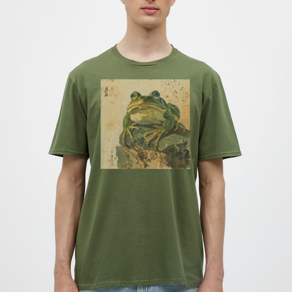 Grodan i Skymningen, T-shirt herr - Militärgrön
