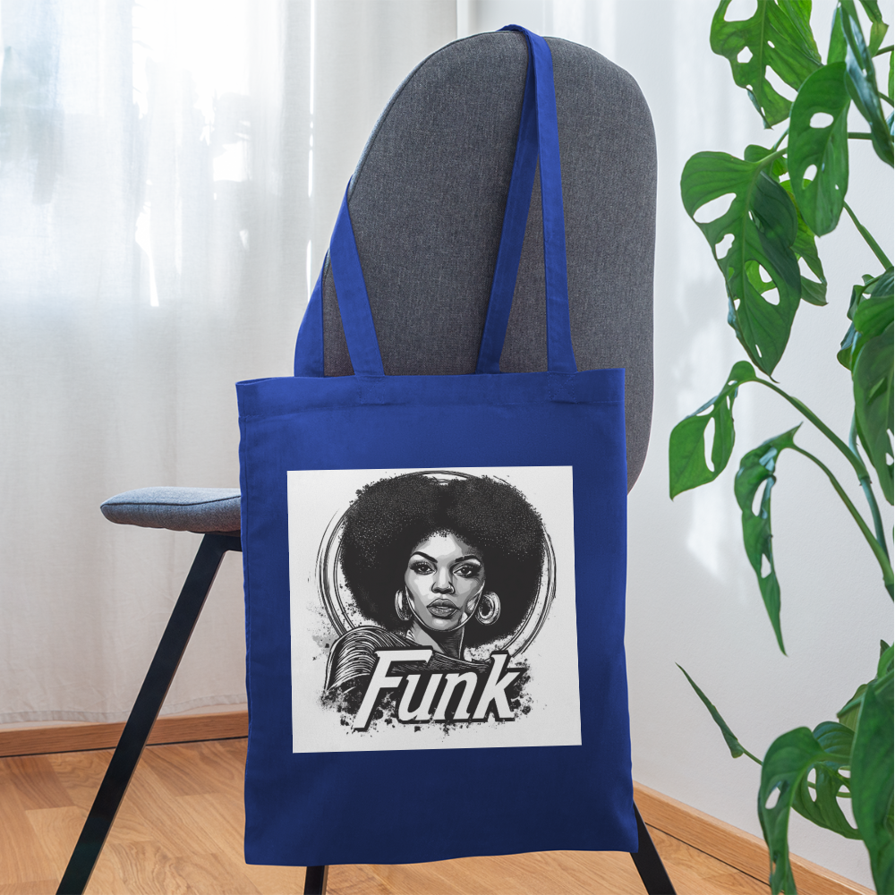 Funk Queen: Power in Motion, Tygväska - kungsblå