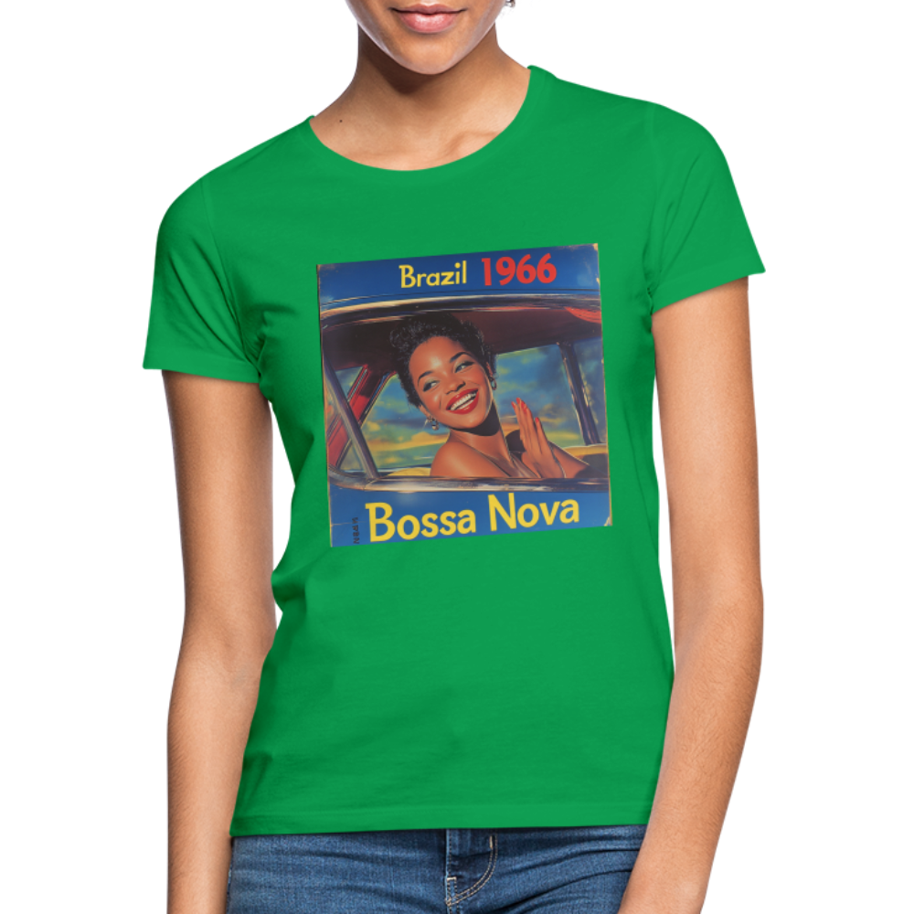 Isabela Costa, brazil 1966, T-shirt dam - kellygrön