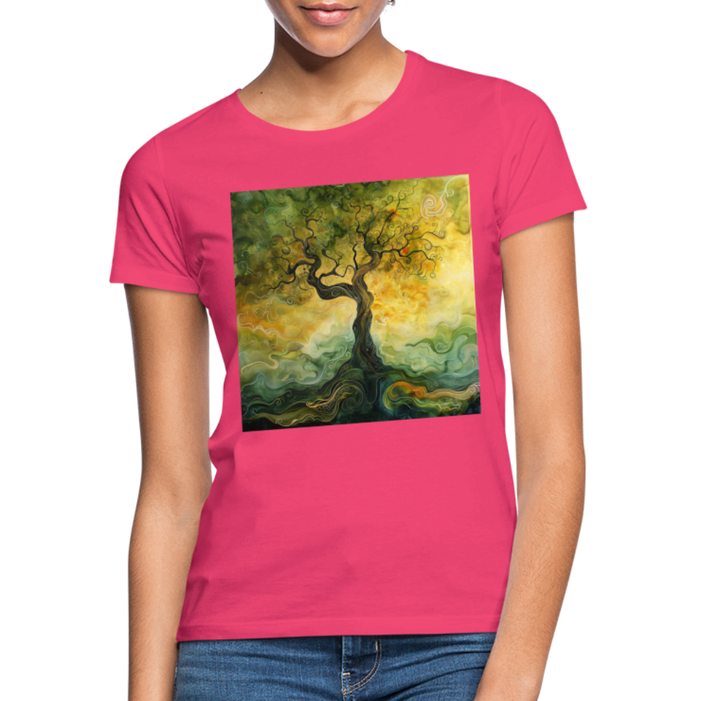 Trädets visdom, T-shirt dam - azalea